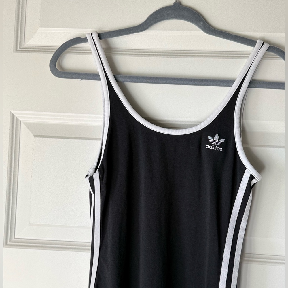 Adidas 3 White Stripes Women Dress - Picture 7 of 9
